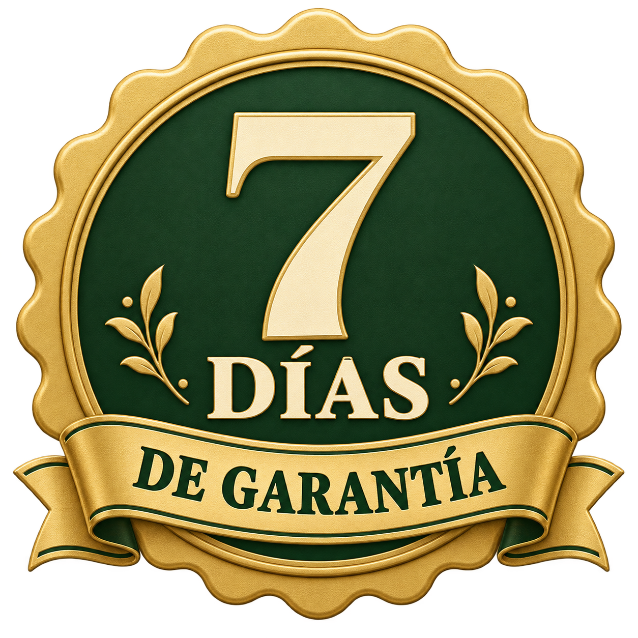7 días de garantía